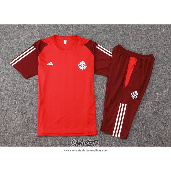 Chandal del Flamengo 2024-2025 Manga Corta Rojo - Pantalon Corto